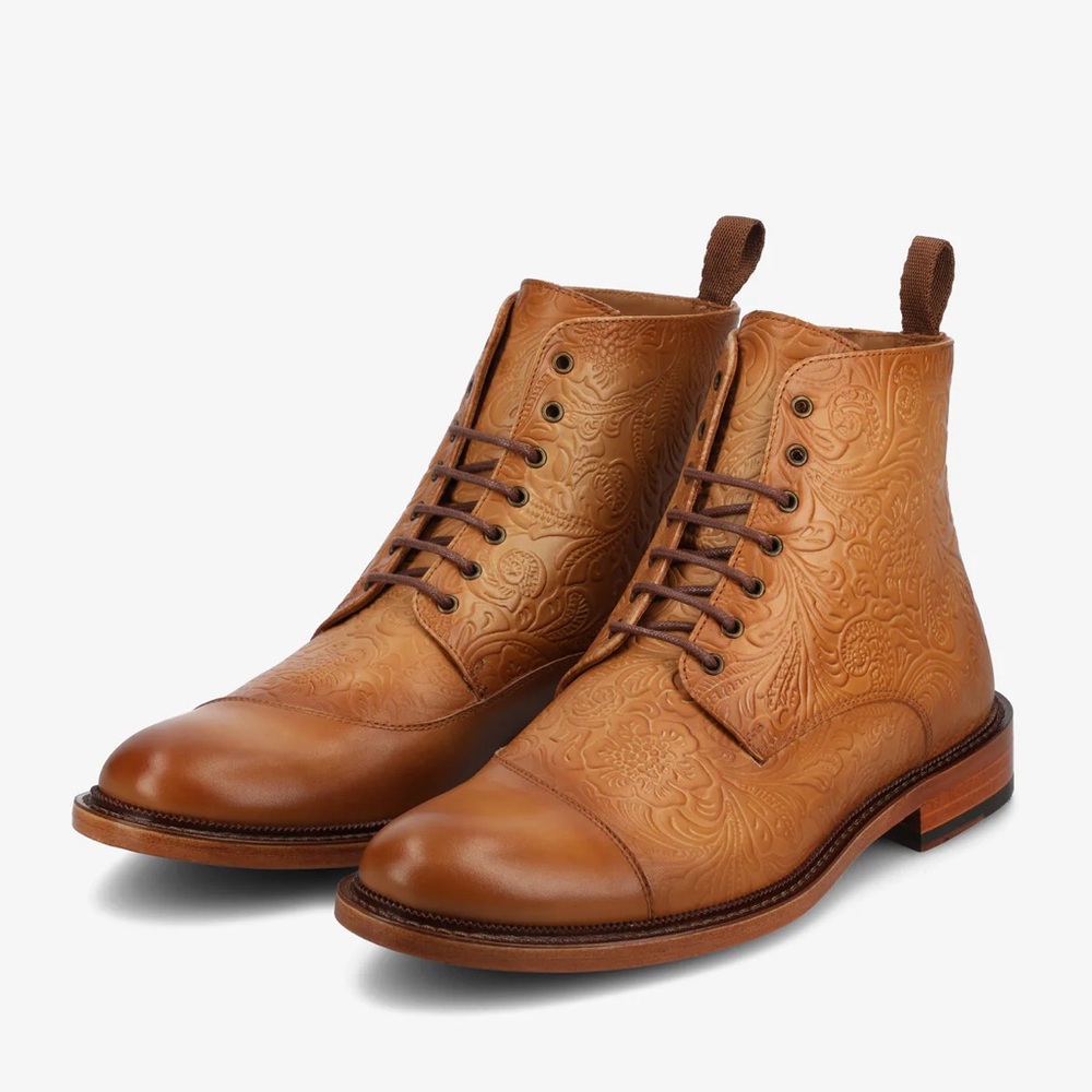 TAFT Boots - The Paris Boot in Honey Floral
